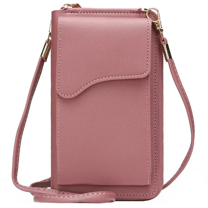 Borse a tracolla piccole a tracolla da donna Borsa da tasca per cellulare femminile in pelle PU Borsa da donna Pochette per carte Portafoglio Borse a tracolla