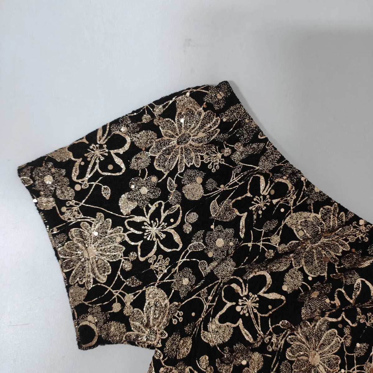 Abito da donna elegante abito da festa a fiori con spalle scoperte manica corta con spacco maxi abiti lunghi da donna