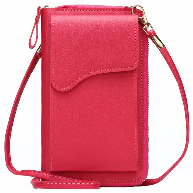 Borse a tracolla piccole a tracolla da donna Borsa da tasca per cellulare femminile in pelle PU Borsa da donna Pochette per carte Portafoglio Borse a tracolla