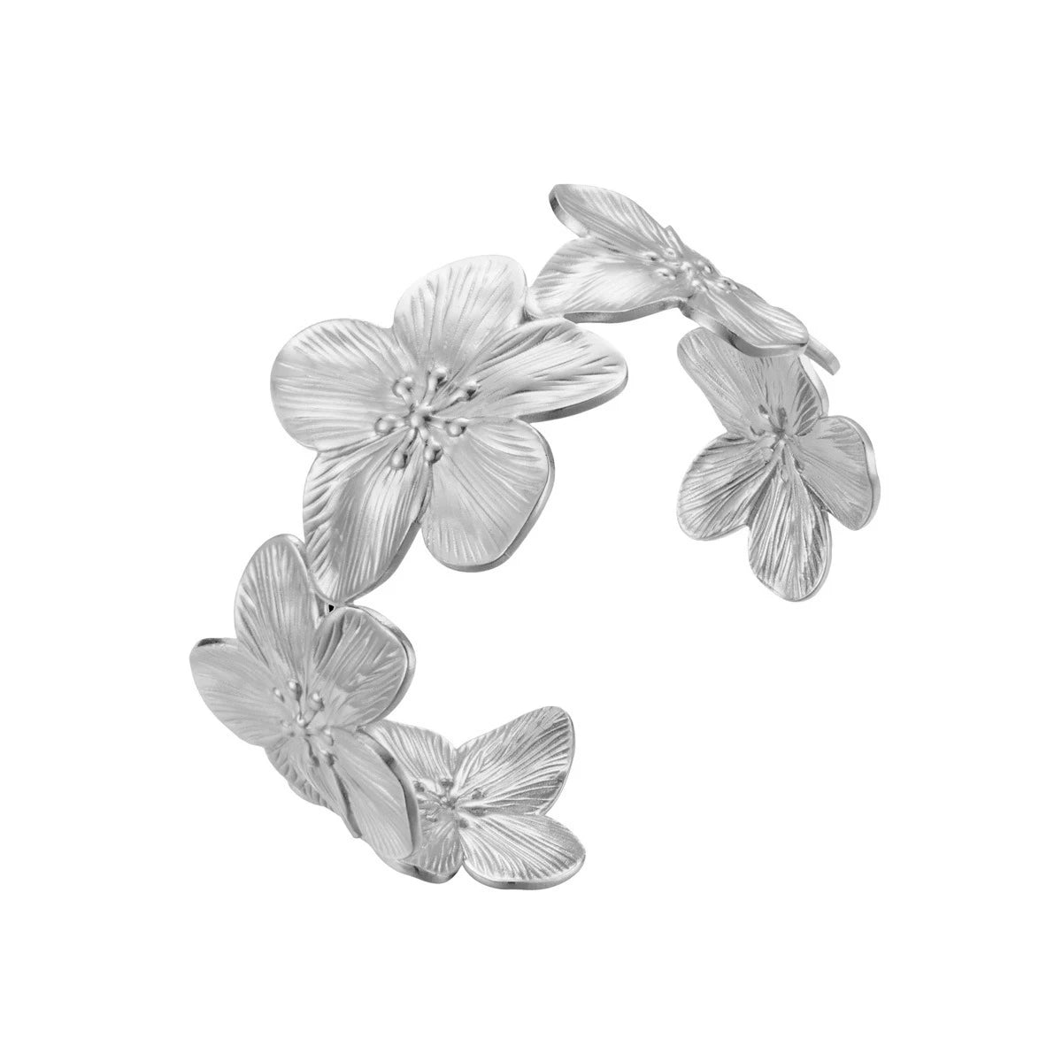 1 pezzo di accessori per gioielli con bracciale floreale di tendenza alla moda da donna adatti per regali di appuntamenti, feste, festival