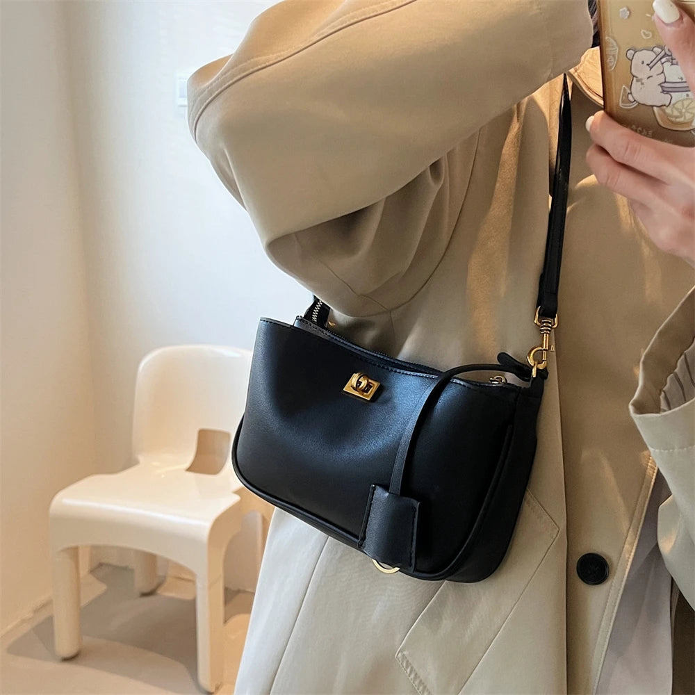 Borse a tracolla ascellari di lusso di marca MOODS per le donne Cartelle a tracolla con doppia tracolla per armadietto 2025 Borse estive di ultime del designer