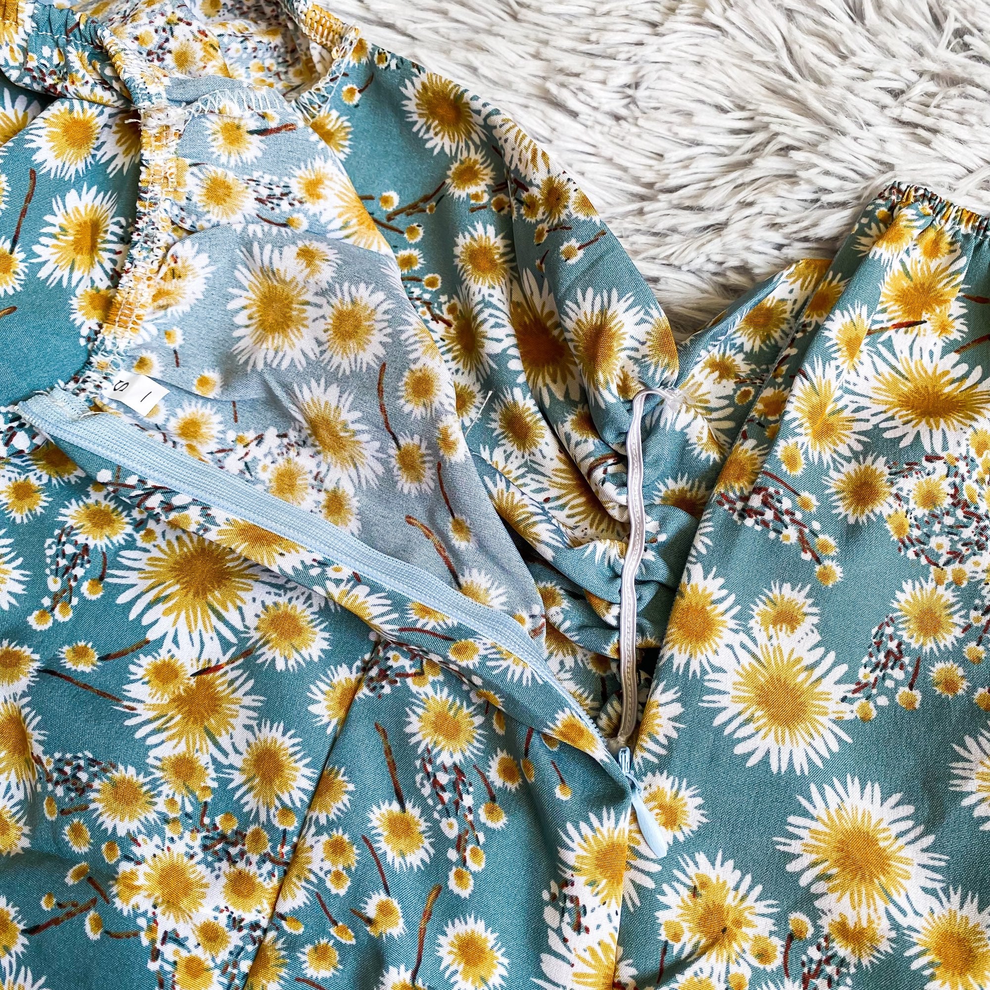 Mini abiti da donna Moda estiva Abiti femminili Stampa Abiti in chiffon floreale Abito casual con maniche corte a pieghe arricciate
