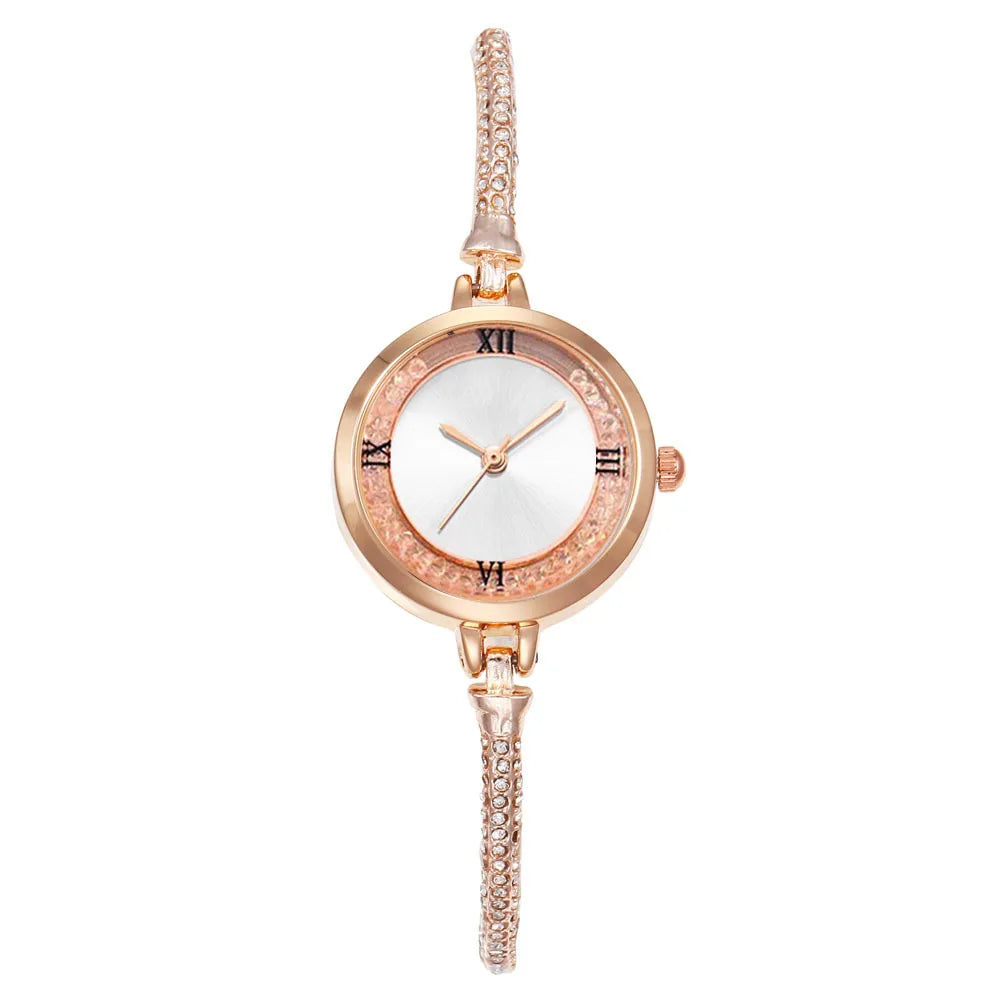 Orologio da donna alla moda con cinturino fine, orologi analogici al quarzo femminili, orologio Relojes