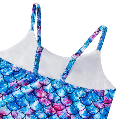 Costume da bagno a sirena per bambini costume da bagno intero per ragazze costume da bagno intero per ragazze Hot Spring Sling costume da bagno ad asciugatura rapida per sport acquatici
