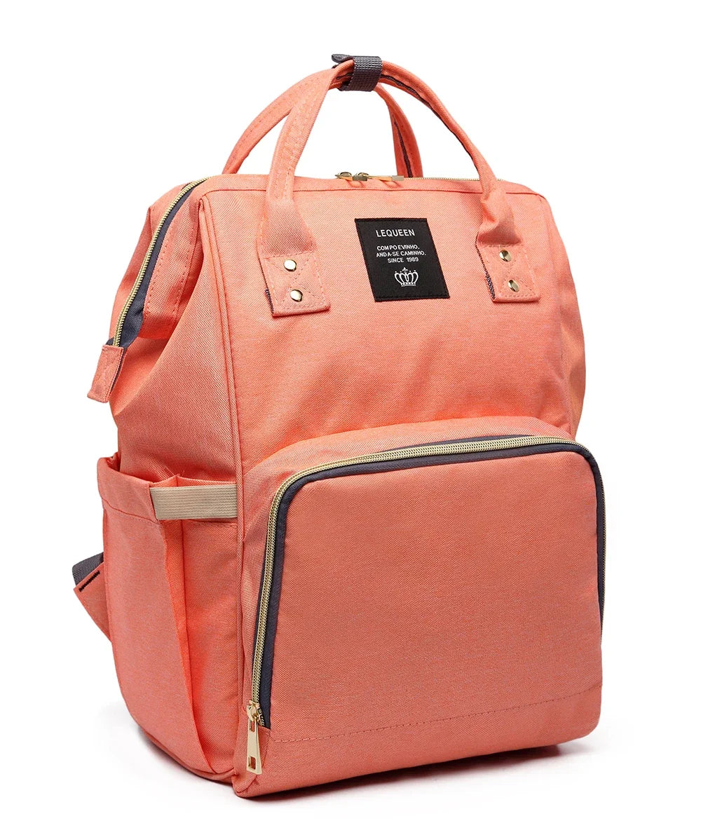 Lequeen mummia maternità borsa per pannolini zaino borsa per pannolini borsa per passeggino di grande capacità zaino per pannolini da viaggio per la cura del bambino