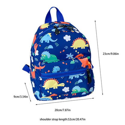 Zaini per bambini Zaini per dinosauri dei cartoni animati per bambini Trendy Impermeabile Asilo Scuola primaria Studente Bookbag Ragazzi Ragazze