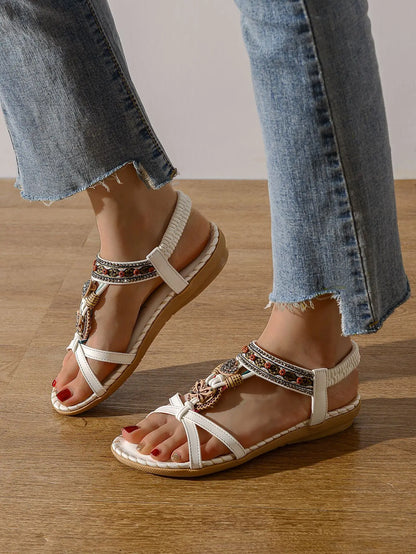 Chaussures d'été pour femmes Sandales Chaussures de plage pour femmes Sandales de fête pour femmes Sandales compensées pour femmes Chaussures décontractées pour femmes Sandales pour femmes