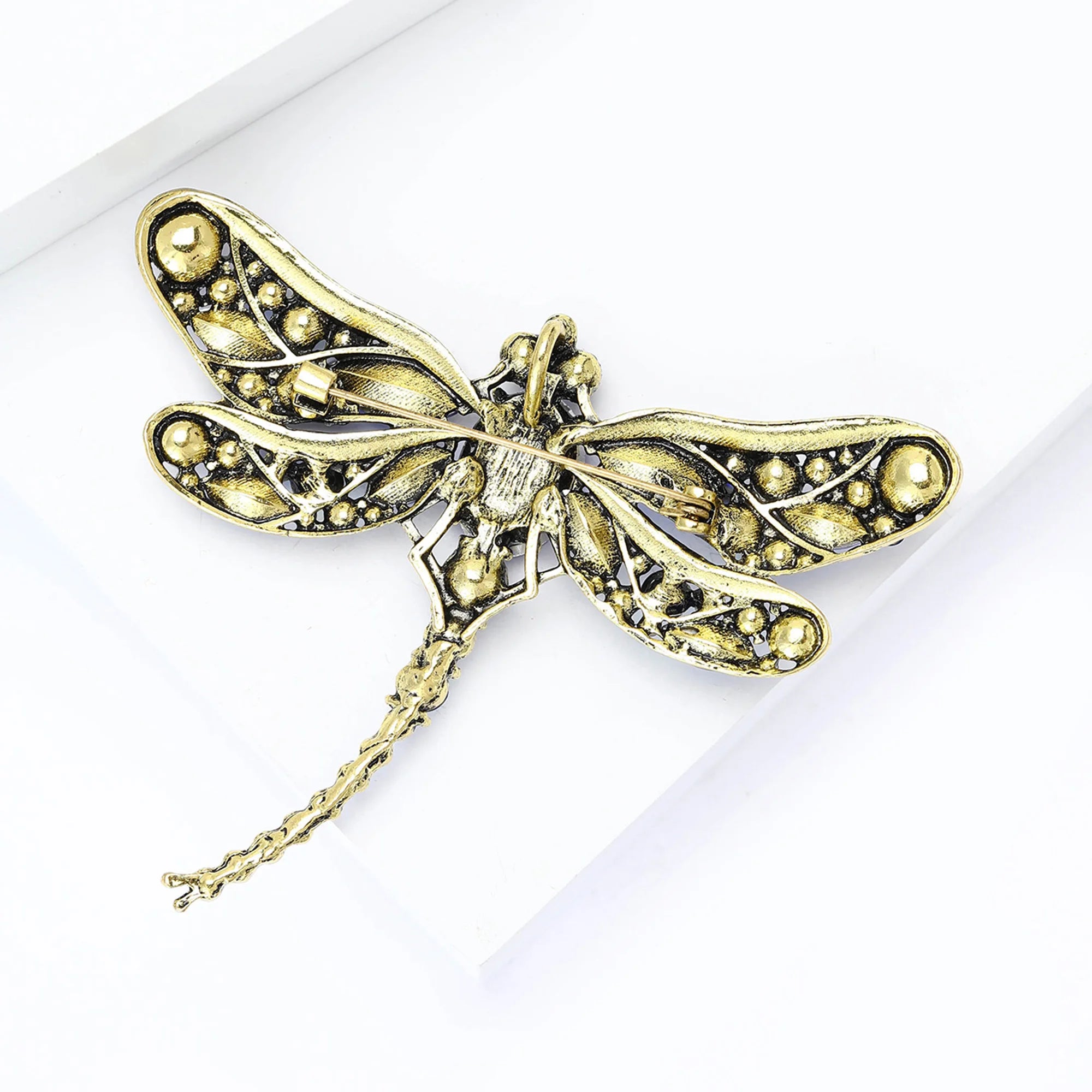 Spille a Forma di Libellula con Strass alla Moda per Donne e Unisex, Distintivi a Forma di Insetti, Accessori per Ufficio, Feste, Zaini, Regali, Gioielli