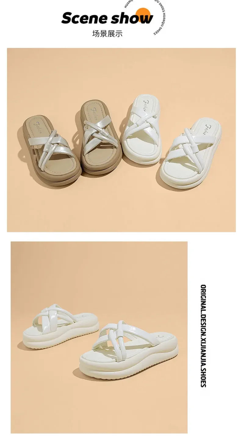 Neue Sommer-Arrivals: Sandalen und Badelatschen, modisch, atmungsaktiv, rutschfest, leicht, lässig, für drinnen und draußen, Strand und Alltag