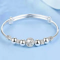 Braccialetti con perline portafortuna con ciondolo color argento per braccialetti da donna, festa di moda, fidanzamento, matrimonio, marchi popolari