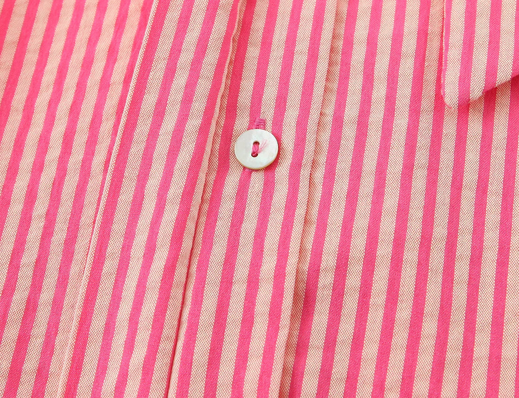 KONDALA Camicia Vintage a Righe con Fiocco da Donna, Casual, Asimmetrica, Moda Primavera 2026, Camicia Monopetto, Streetwear Chic Femminile