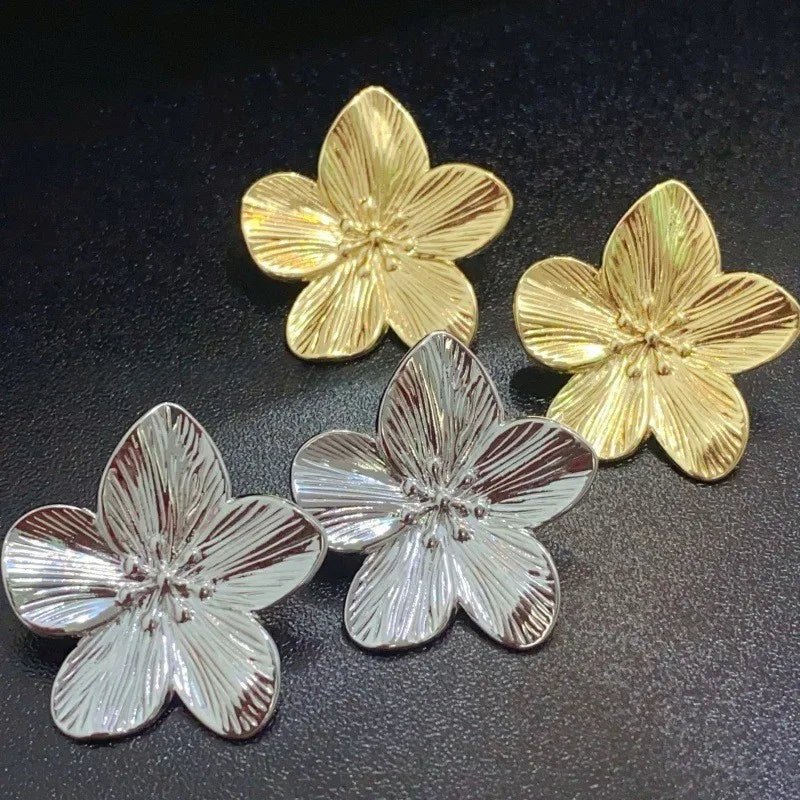 Orecchini alla moda da donna popolari Lega di fiori Stile retrò Accessori per feste da donna Regali
