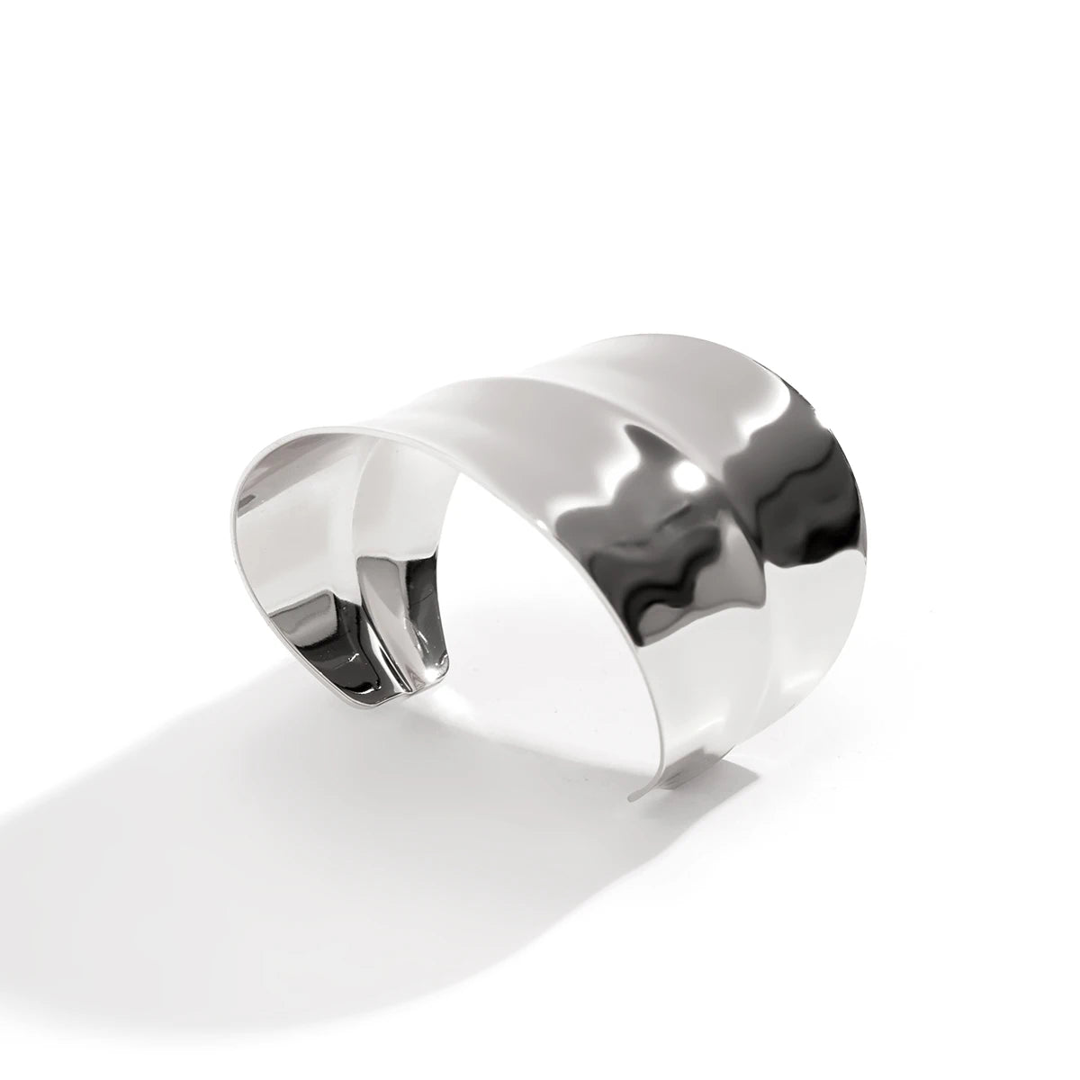 Salircon Bracciale aperto con polsino largo asimmetrico gotico Estetica punk Bracciale regolabile Gioielli da donna per feste di moda