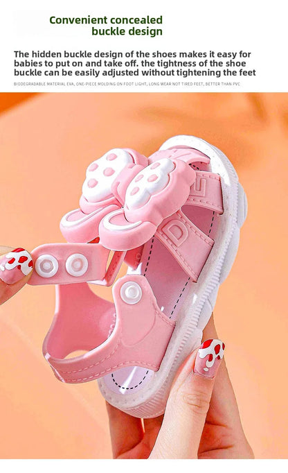 Nuovi Sandali Estivi 2026 Antiscivolo per Ragazze con Suole Morbide e Design Leggero, Perfetti per la Spiaggia