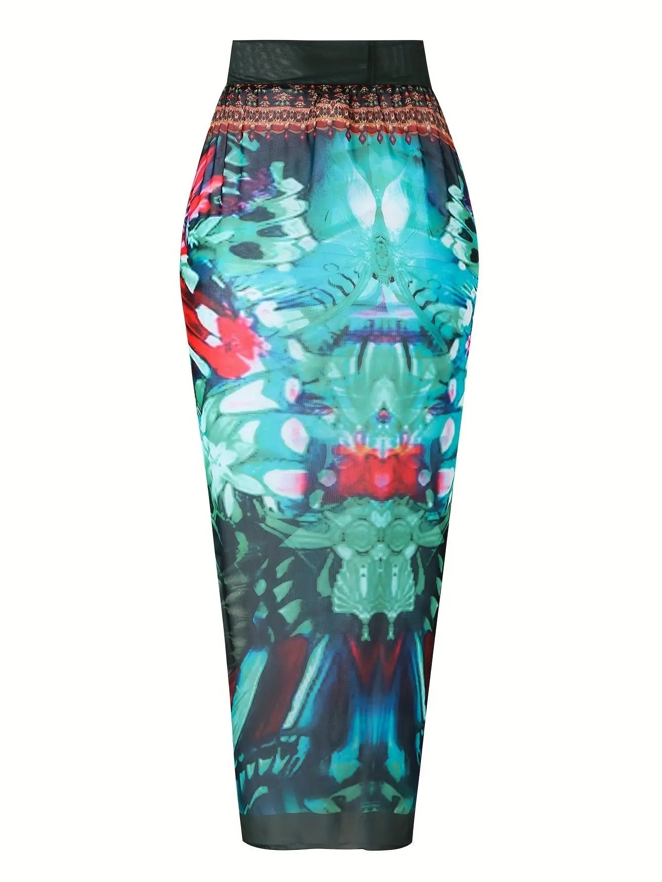 Costume da bagno floreale con stampa floreale con volant monospalla blu Set copricostume singolo micro monokini costumi da bagno sexy per ragazze Summer Beach