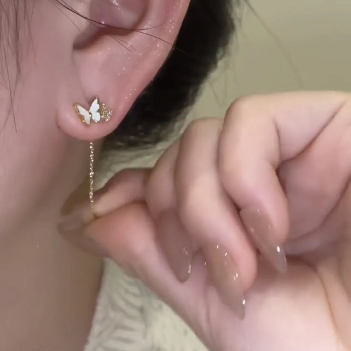 Nuova tendenza della moda Design unico Orecchini rettangolari eleganti e squisiti con zirconi per gioielli da donna Regali premium per feste di nozze