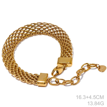 Yhpup Collana a collo largo con catena cubana in metallo impermeabile in acciaio inossidabile Colore oro argento Regalo di gioielli con texture alla moda