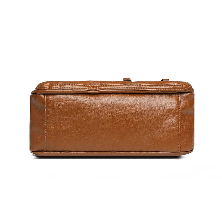 Borsa a tracolla in pelle da donna Tracolla regolabile Chiusura con cerniera Borsa per donna Viaggio Lavoro Borsa a tracolla casual quotidiana