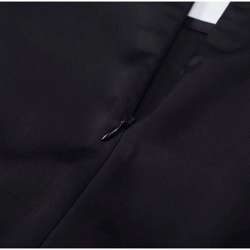 Top Casual con Inserti in Pizzo e Lacci, Pullover da Donna Slim con Cintura in Vita e Collo Tondo, Nuova Collezione Primavera 2026