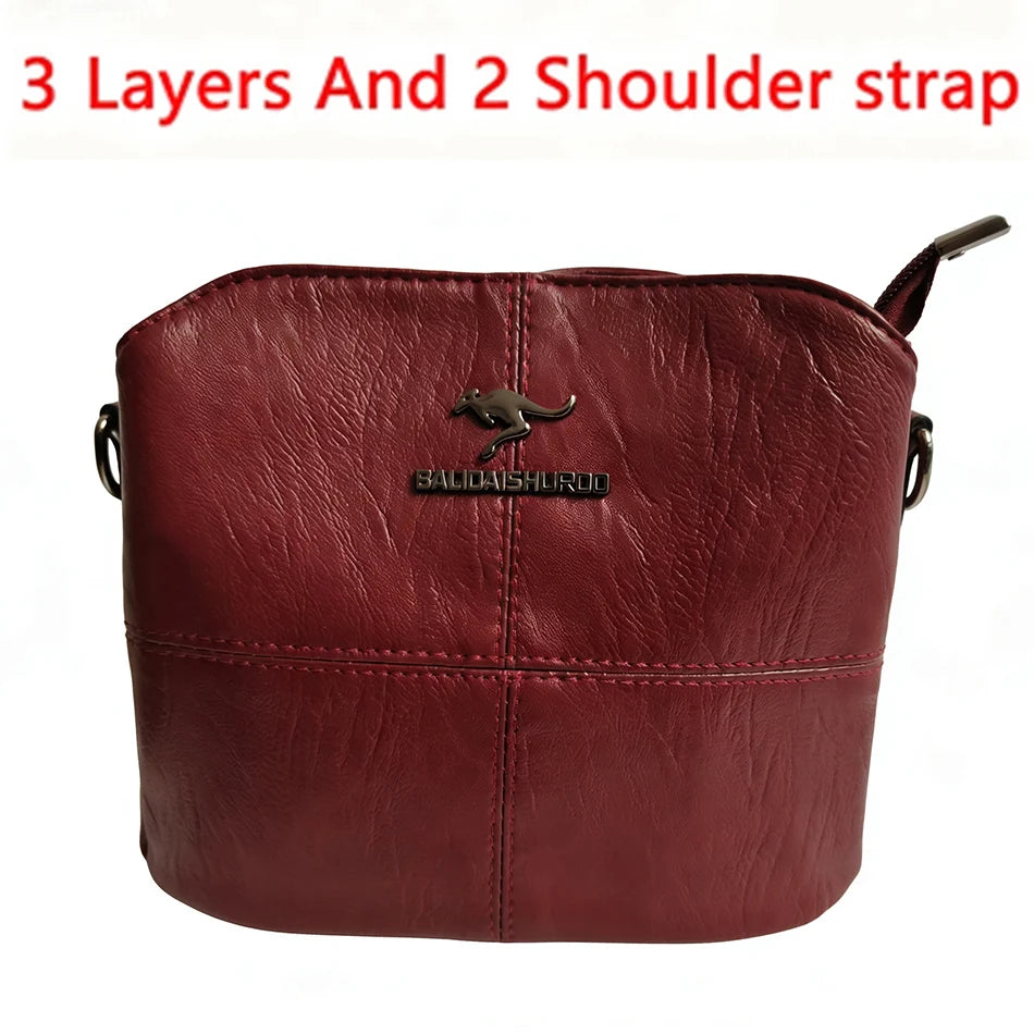 Borse da donna di lusso Sac in vera pelle PU di marca Borse da donna Borse a mano con tracolla a spalla di design per donna 2022 Borse e borsette