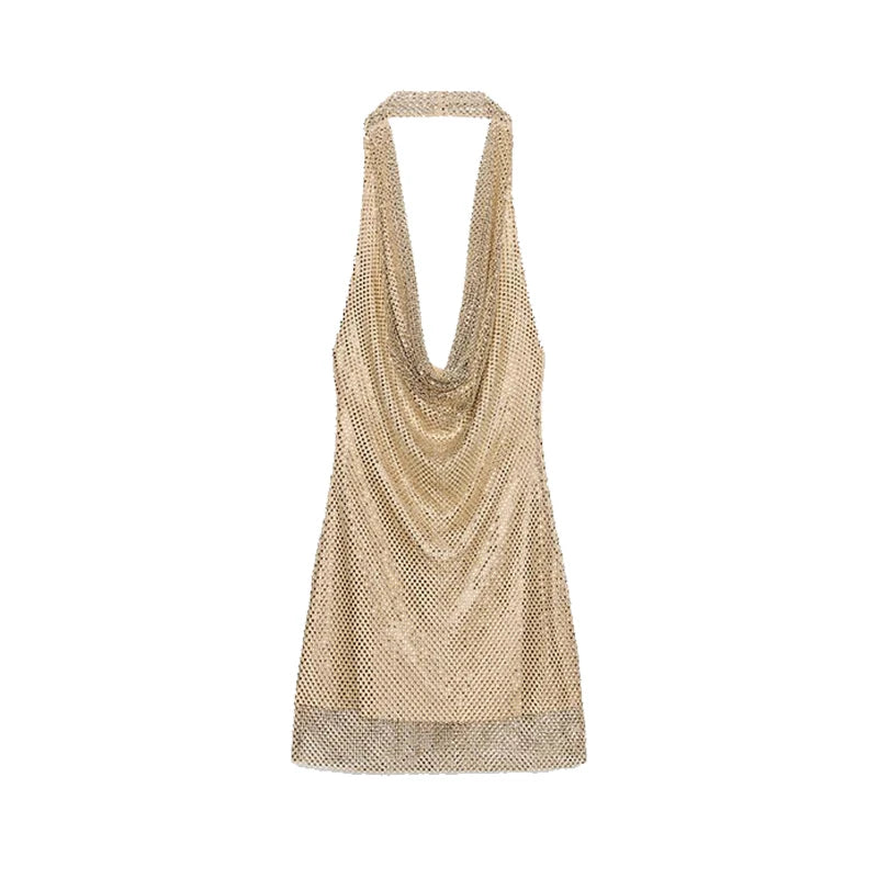 Abito da festa in pelle con ritaglio sexy Guaina senza maniche Lunghezza pavimento Scava fuori Bustier Abito aderente Abiti da sera con cerniera divisa sul retro