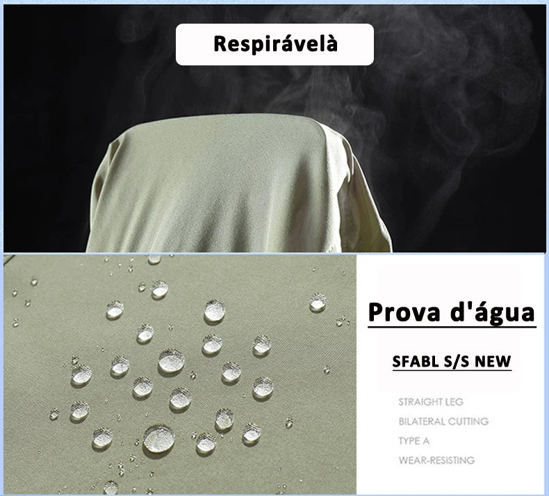 Svabl 5XL pantaloni da trekking estivi ad asciugatura rapida da uomo pantaloni tattici impermeabili elasticizzati tasche con cerniera pantaloni pantaloni da pesca leggeri