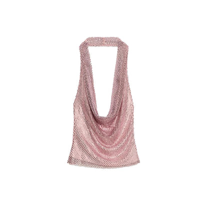Abito da festa in pelle con ritaglio sexy Guaina senza maniche Lunghezza pavimento Scava fuori Bustier Abito aderente Abiti da sera con cerniera divisa sul retro