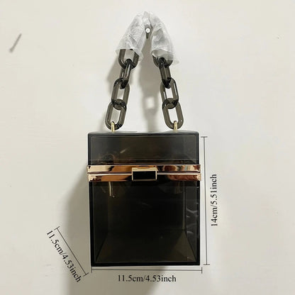 Borsa rossa con bocca in metallo moda per donna borse a tracolla in oro di alta qualità Designer borsa a tracolla scavata borsa da pranzo carina