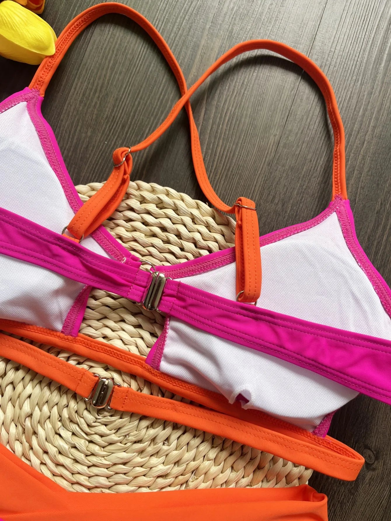 RUOTONSEPT Sexy Solid Splicing Bikinis Set Damen Badeanzug Zweiteiliger Dreieckiger Thong Bademode Badeanzug Brasilianische Biquinis