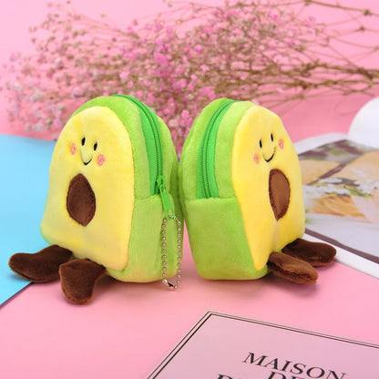 Cartone animato animale ragazzi portamonete in peluche bambini portamonete con cerniera custodia portaoggetti simpatici animali portafogli donna mini borsa regalo per bambini