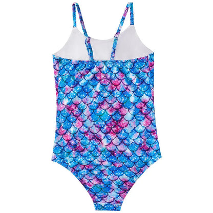 Costume da bagno a sirena per bambini costume da bagno intero per ragazze costume da bagno intero per ragazze Hot Spring Sling costume da bagno ad asciugatura rapida per sport acquatici