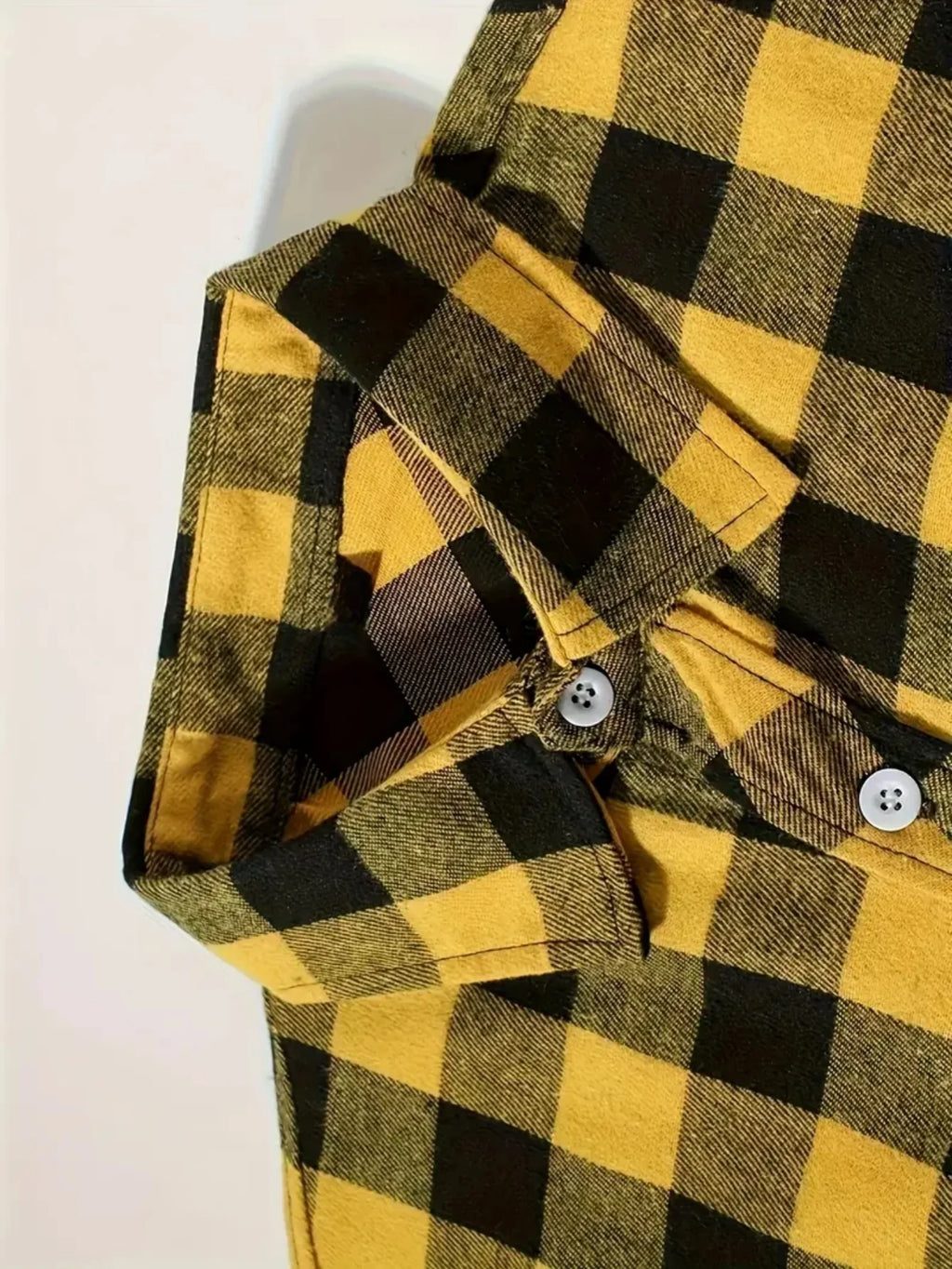 Camicia LVLAEA da uomo a quadri, autunno inverno, con bottoni, streetwear, maniche lunghe, colletto a risvolto, tasche decorative, trendy Y2K, per uomo