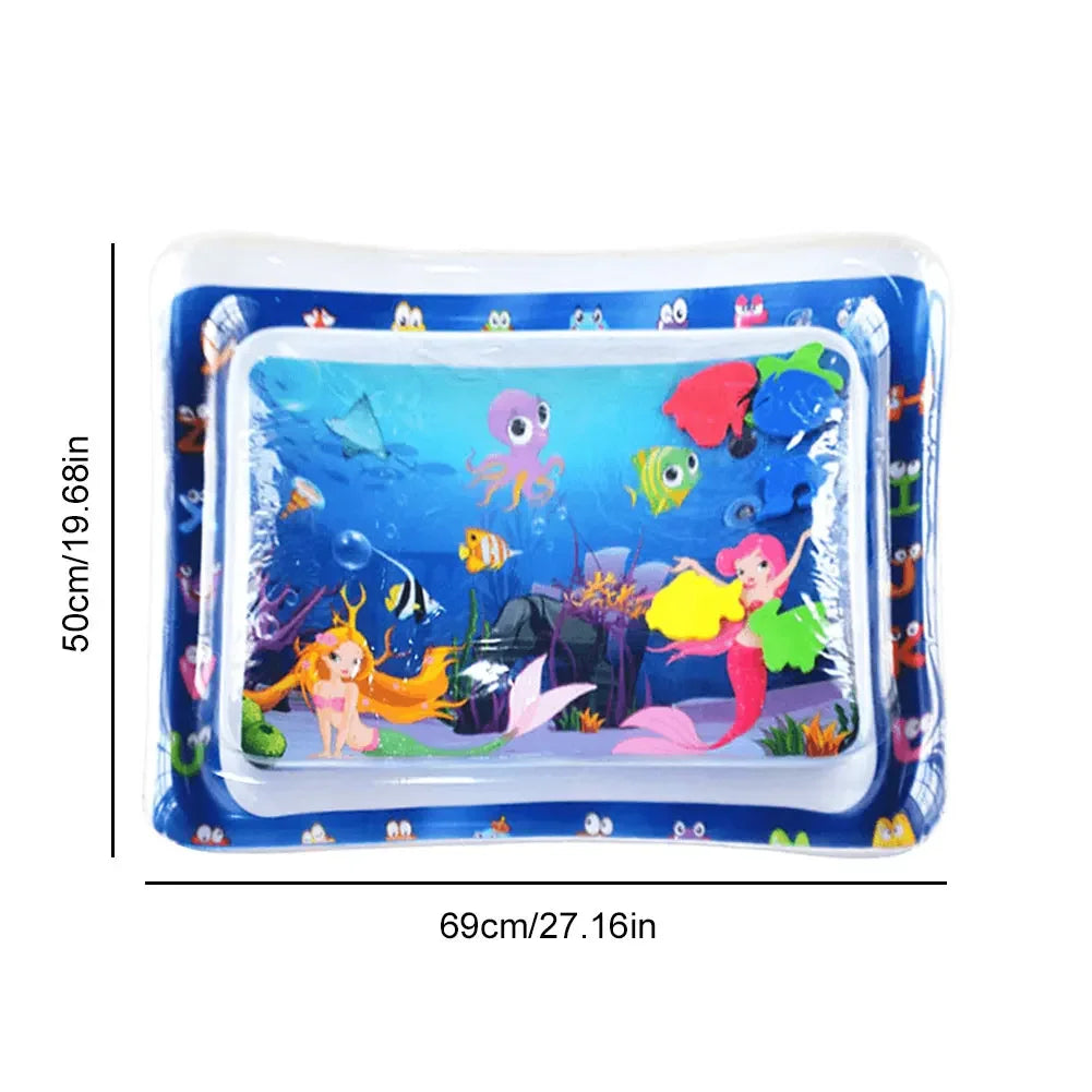 Tappetino per acqua sensoriale Sensore ispessito Sensore per acqua da gioco Tappetino per gatti Forniture per animali domestici Tappetino per pulizia e raffreddamento Accessori estivi per animali domestici per gatti