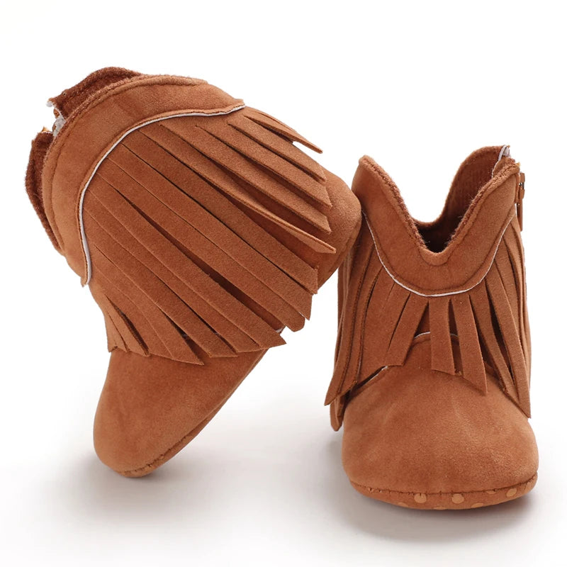 Calzature per bambini Stivali Neonati Prewalker Per Unisex Neonati maschi Ragazze Inverno Tenere al caldo Mocassini Nappa Calzature Scarpe 0-18M