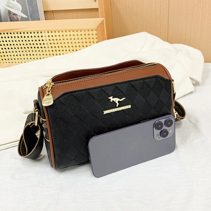 Borsa a tracolla da donna di lusso di alta qualità Borse a tracolla da donna di design famoso Borse a tracolla alla moda a quadretti alla moda Sac A
