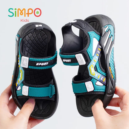 Sommersandalen für Kinder, lässige Strandschuhe mit weicher Sohle für Grundschüler Jungen und Mädchen (Unisex)
