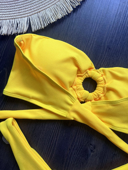 RUOTONGSEPT Bikini 2025 Sexy Bandeau Swimwear Women Brazilian Swimsuit Thong Biquini Two Piece Bathing Suit