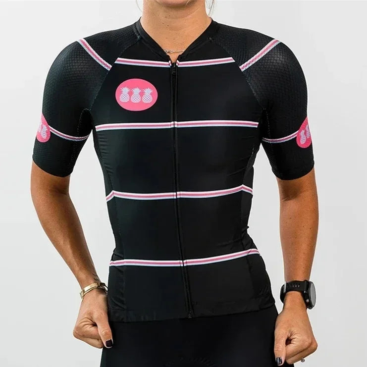 Tres Pinas Top Damen Trikot Radsportbekleidung Ciclismo Mtb Kleidung Maillot Radfahren Sommer Kurz Aero Kurzarm Shorts Outdoor Team Uniform