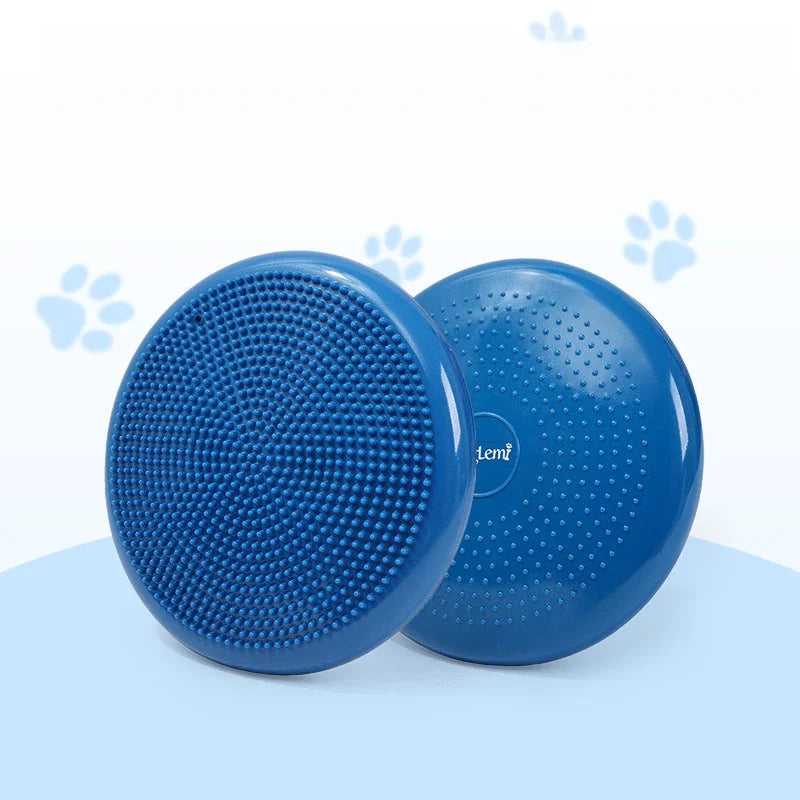 Cuscino per massaggio per animali domestici Piastra di equilibrio imbottita per cani Palla da yoga creativa Allenamento riabilitativo Forniture per animali Prodotti Giocattoli Accessori