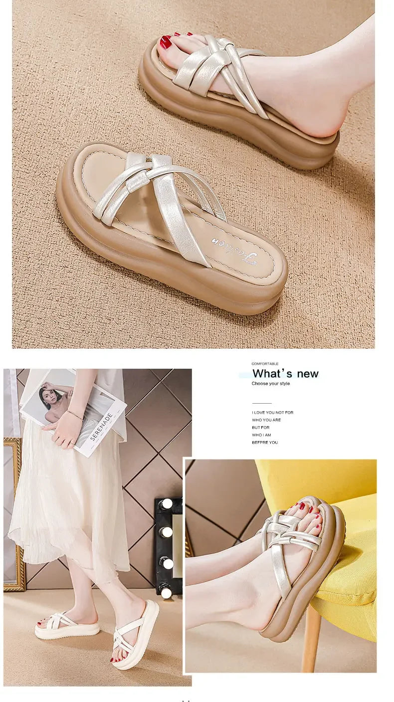 Neue Sommer-Arrivals: Sandalen und Badelatschen, modisch, atmungsaktiv, rutschfest, leicht, lässig, für drinnen und draußen, Strand und Alltag