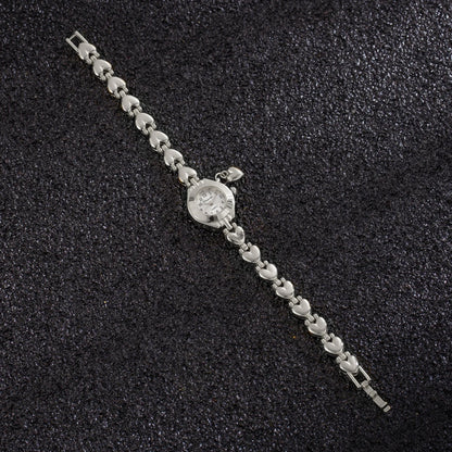 Orologi semplici ed eleganti con quadrante piccolo Orologi da polso al quarzo da donna in oro di lusso da donna Orologio da polso da donna delle migliori marche relogio feminino