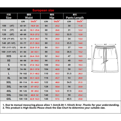 Pantaloni corti con onde d'acqua stampate in 3D per uomo Pantaloncini da spiaggia con motivo colorato divertente Pantaloncini da surf hawaiani estivi Costume da bagno per bambini