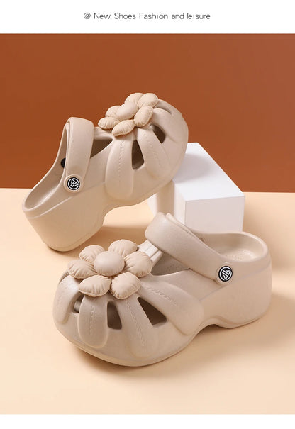 Nuovi Sandali Estivi da Donna, Antiscivolo, Resistenti all'Usura, Traspiranti, con Punta Chiusa, per Spiaggia e Attività all'Aperto