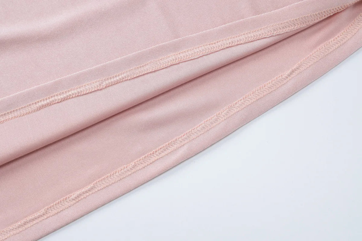 Abito da sera elegante da donna, manica lunga, o-collo, increspato, moda, abiti lunghi, donna, night club, streetwear, outfit autunnale