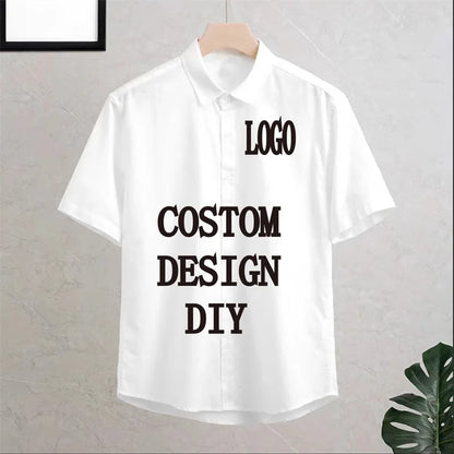 Camicia da uomo con risvolto estivo a maniche corte motivo hawaiano personalizzato stampa 3D lavoro casual quotidiano vacanza design confortevole