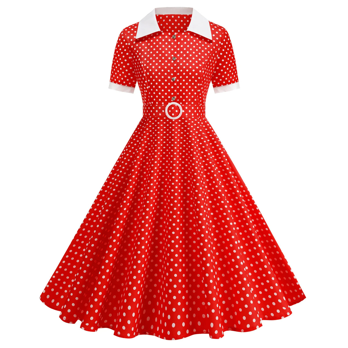 Plaid Vintage Office Lady Abiti estivi Donna 2026 Moda Retro 50s 60s 70s Swing Pinup Rockabilly Party Dress Robe Abiti