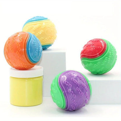 1pc giocattolo per cani durevole palla per l'equipaggio giocattolo per digrignare i denti per animali domestici per forniture interattive per cani da masticare forniture per animali domestici