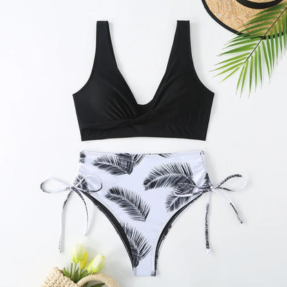 Sexy Bikini 2026 Swimsuit Women Trend Swimwear Female High Waisted Bikinis Sets Korean Swimming for Woman Bathing Suit Beachwear