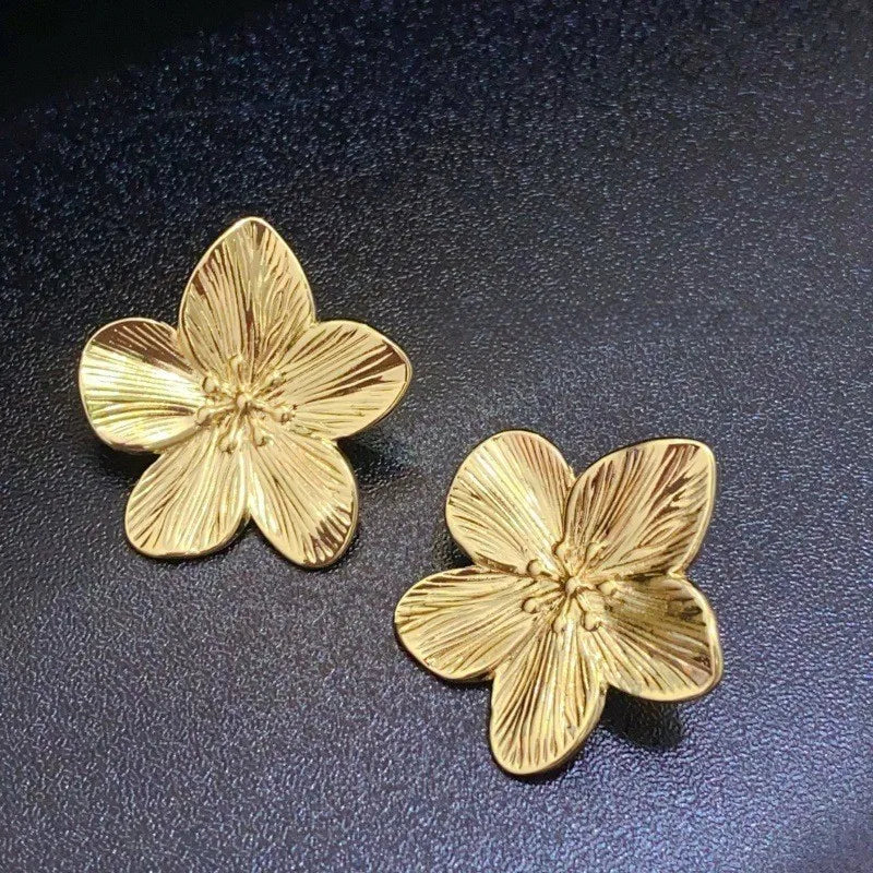 Orecchini alla moda da donna popolari Lega di fiori Stile retrò Accessori per feste da donna Regali