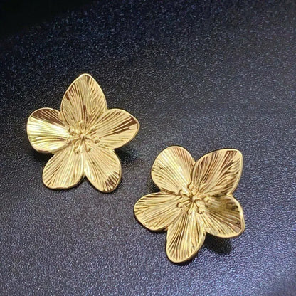 Orecchini alla moda da donna popolari Lega di fiori Stile retrò Accessori per feste da donna Regali